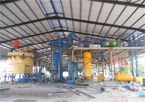 chaîne de production industrielle d’huile d’arachide de colza au Congo