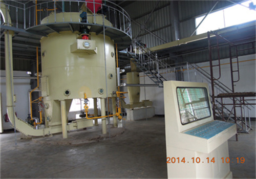 ligne de production de raffinage d'huile de graines de tournesol/soja/arachide 10 tpd