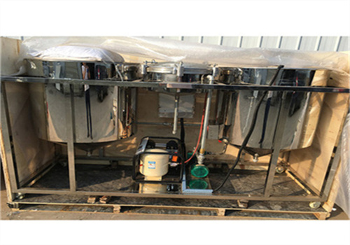 Machine de raffinage d’huile de palme de soja exportateur de Coate d’Ivoire