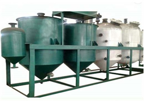 Prix de la machine de raffinage d’huile de tournesol et de soja 50 t/j à Bertoua