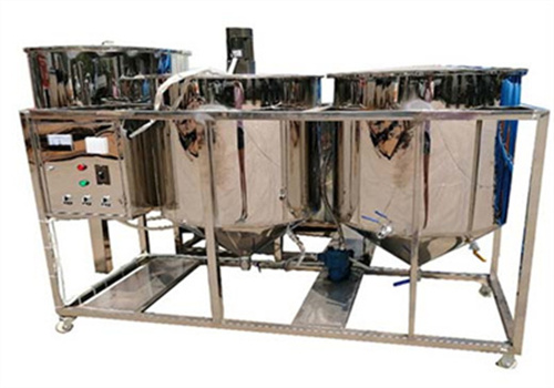 machine de raffinage d’huile de tournesol, de sésame et de ricin du Laos