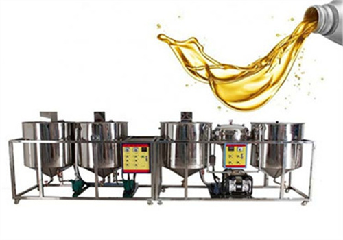 La machine de raffinage d’huile de tournesol la moins chère du Cameroun