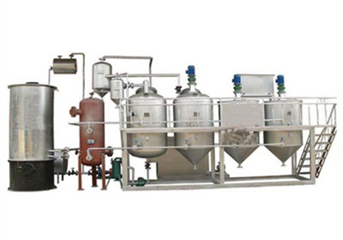 machine de raffinage d’huile de coco et de karité de Tchad