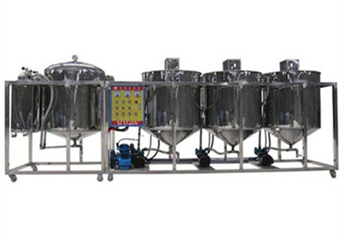 belle usine de raffinerie d’huile de tournesol au Burundi