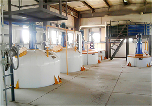 La machine de raffinage d’huile comestible de Madagascar a une structure compacte