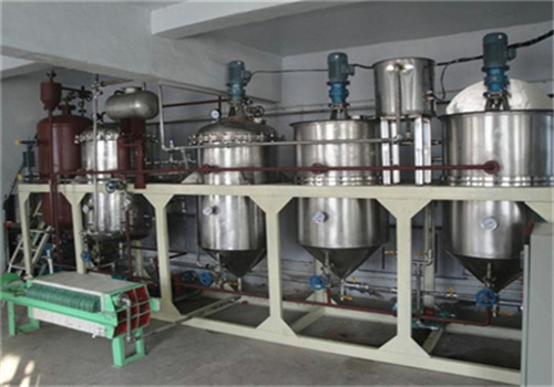 petite machine portable de raffinage d’huile de colza de soja du Bénin
