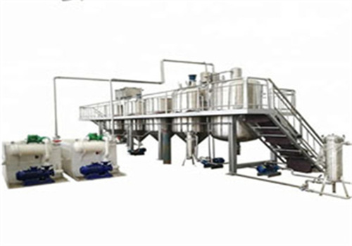 L’usine tchadienne fournit une machine de raffinage d’huile de tournesol