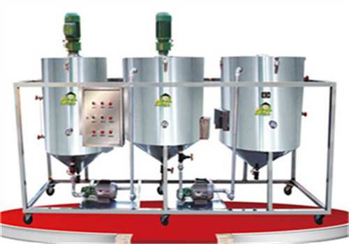 Machine de raffinage d’huile de soja de haute qualité au Burkina Faso
