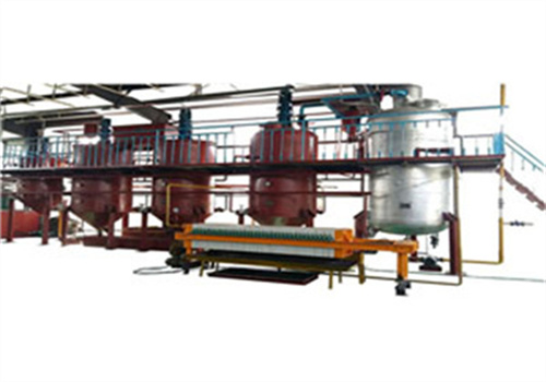Machine de raffinage d’huile de noix de coco et d’arachide de dernière conception à Mumbai